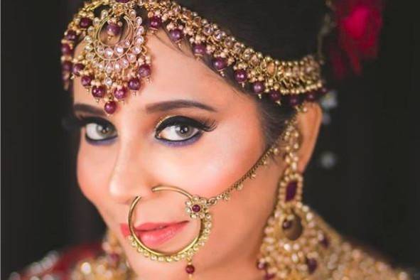 Bridal makeup