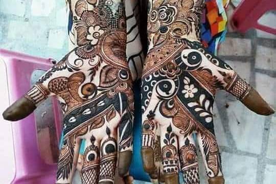 Latest Unique Henna Mehndi Design Back Simple and easy step by step for  hands episode #116 by Art Institute. - video Dailymotion