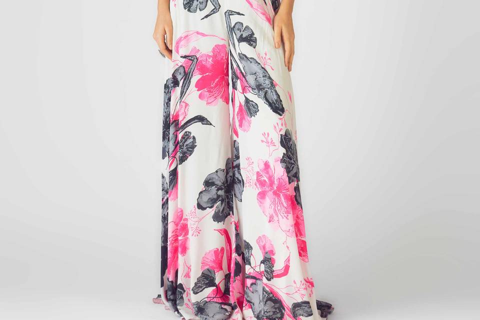 Pink Corset Sharara