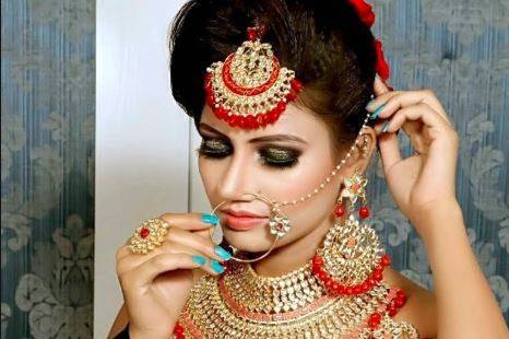 Bridal makeup