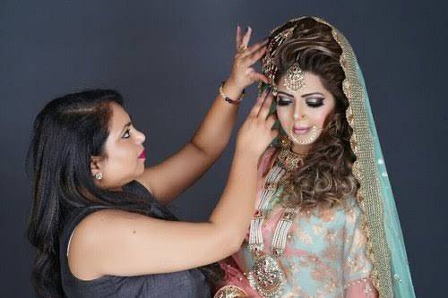 Bridal makeup