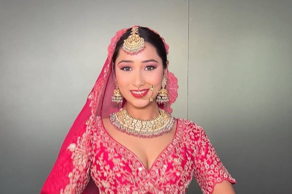 Bridal makeup