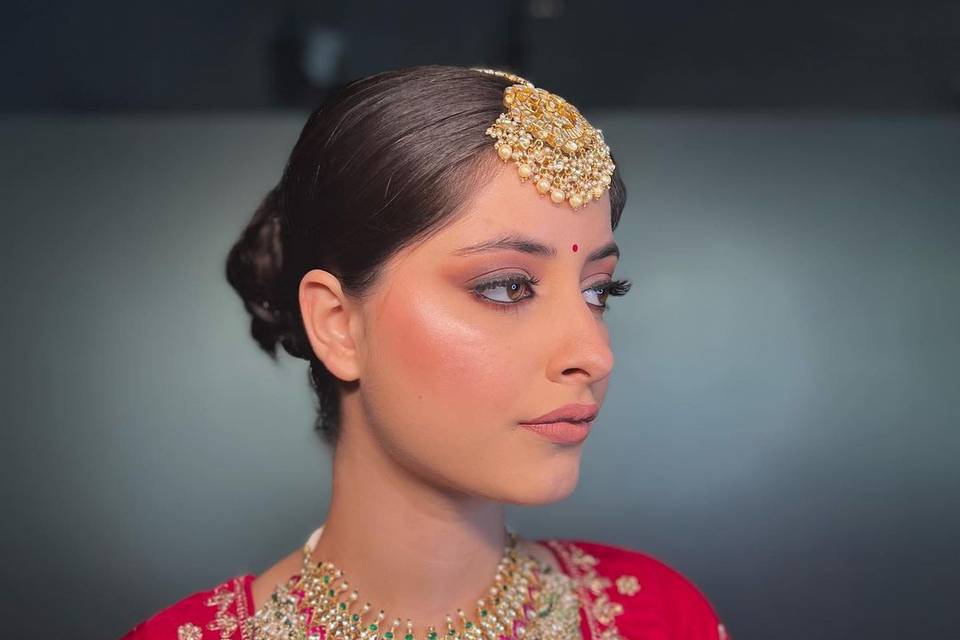 Bridal makeup