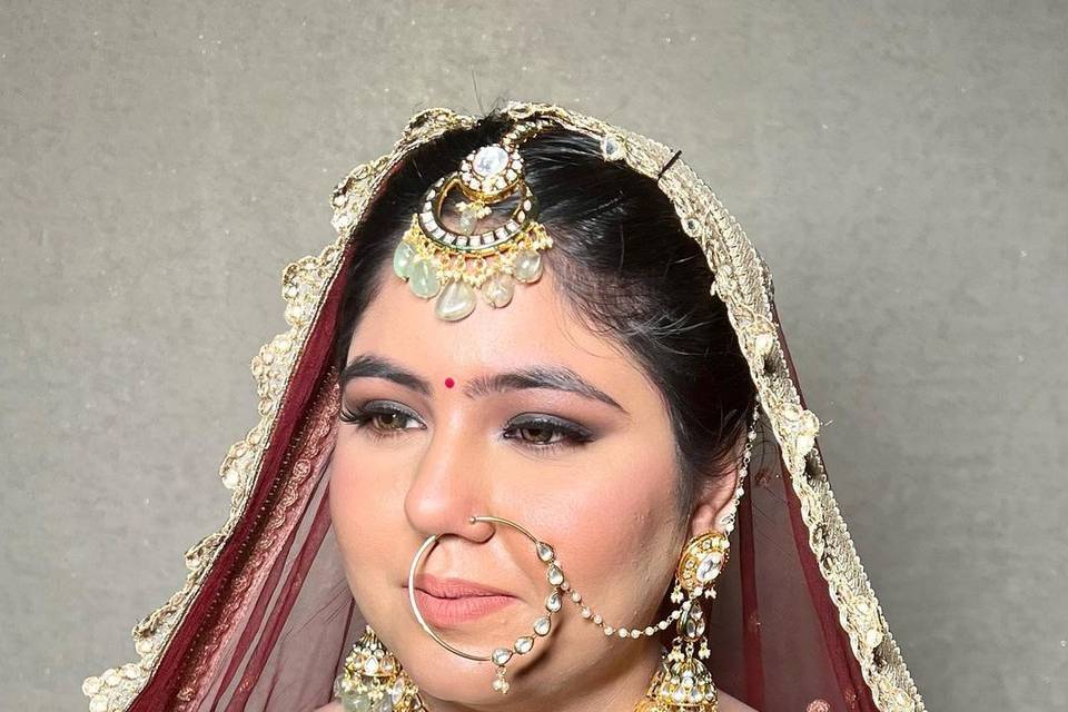 Bridal makeup