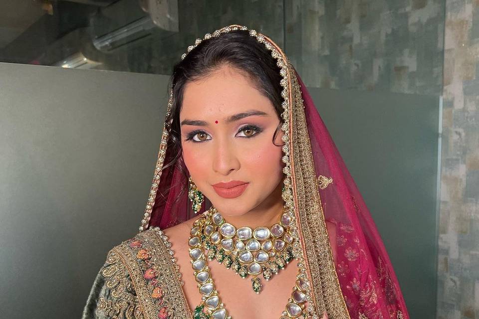 Bridal makeup