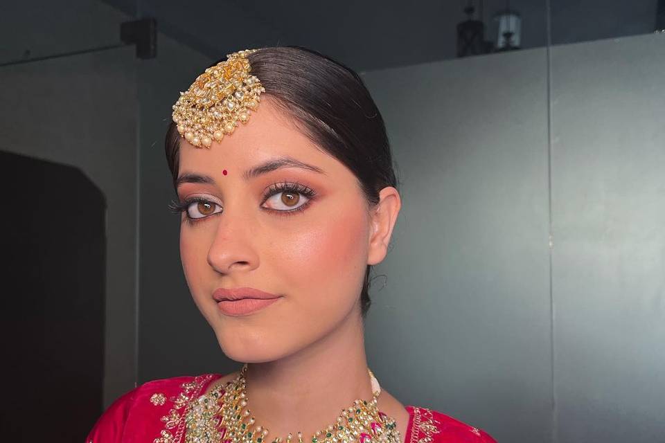 Bridal makeup