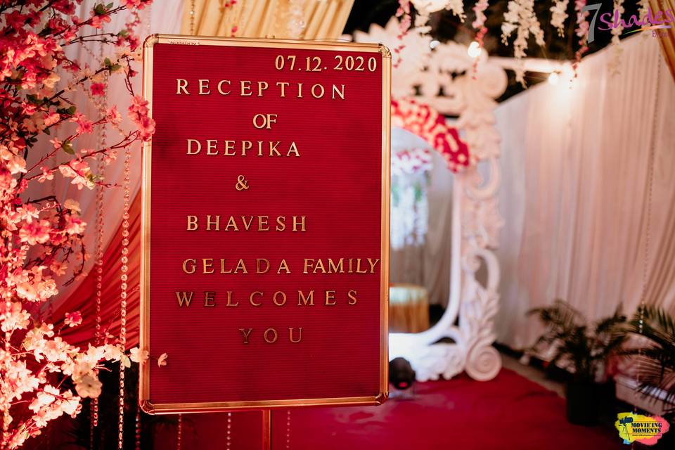 Reception Decor