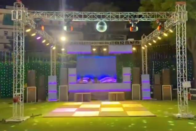DJ setup