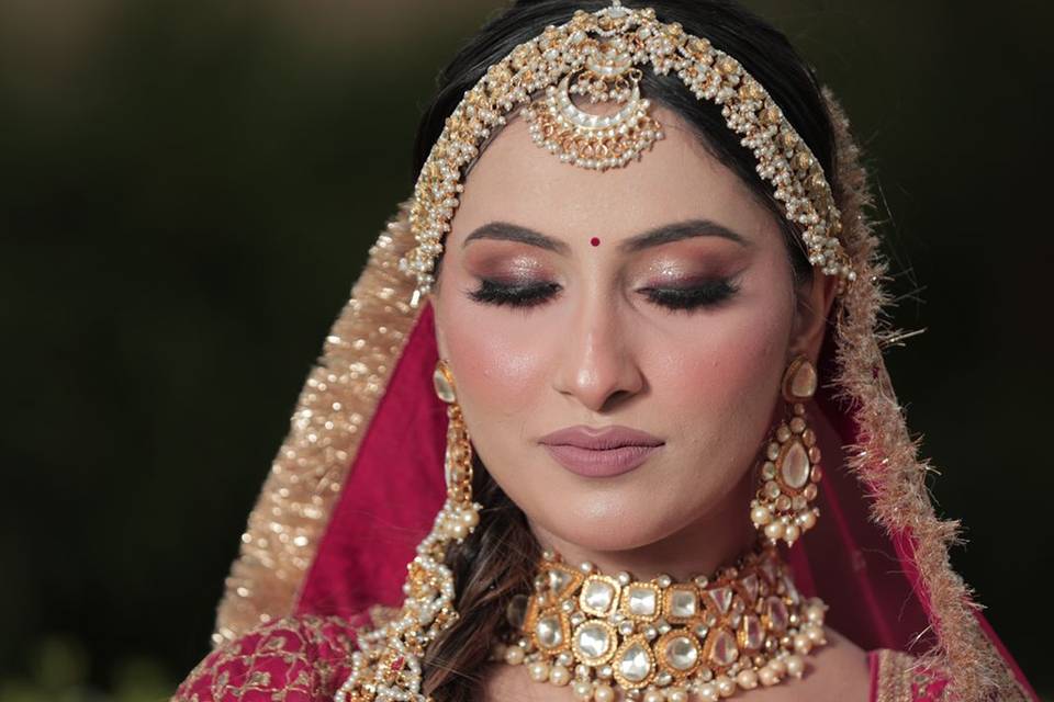 Bridal makeup