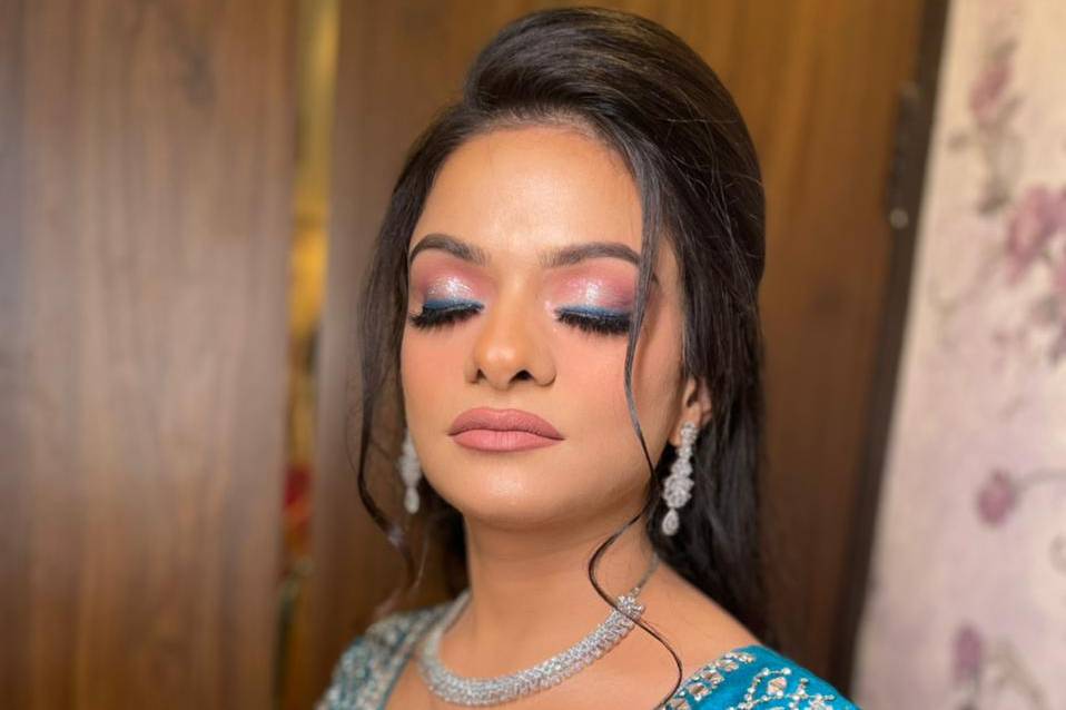 Engagement bridal makeup