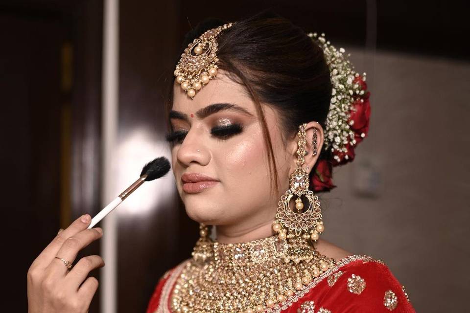 Bridal makeup