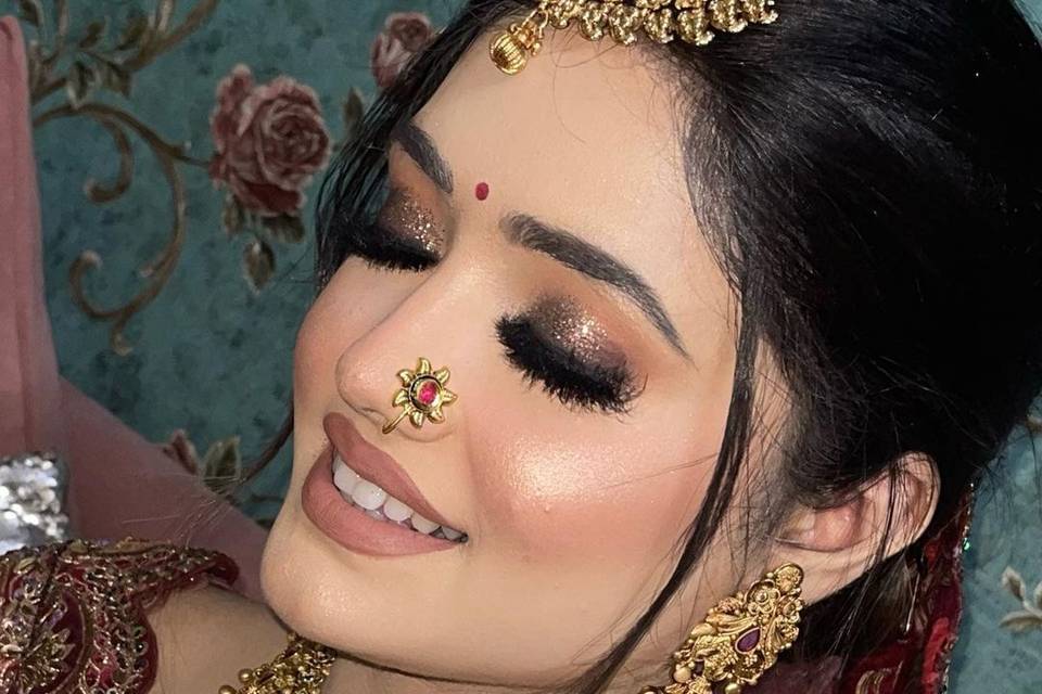 Bridal makeup