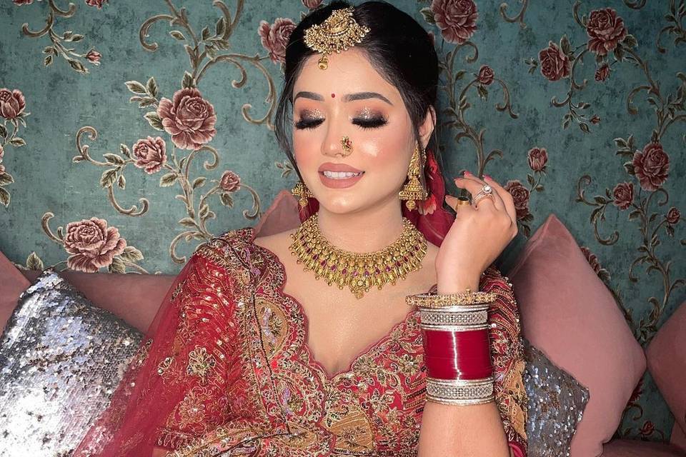 Bridal makeup