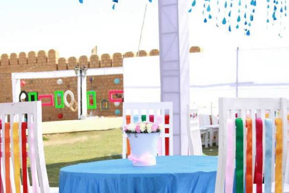 Colourful decoration