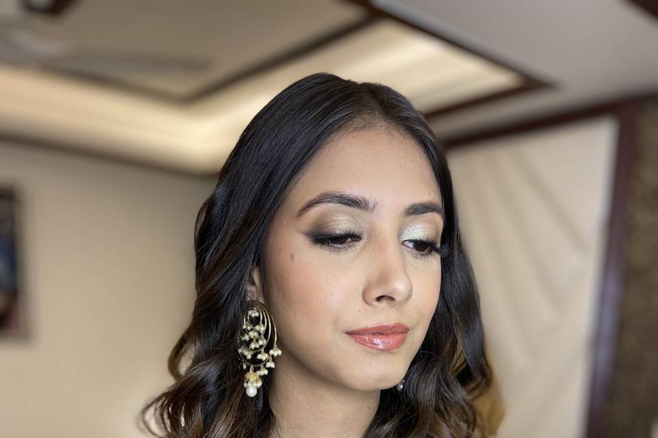 Sangeet makeup