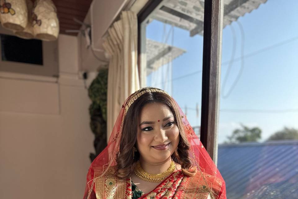 Bridal makeup