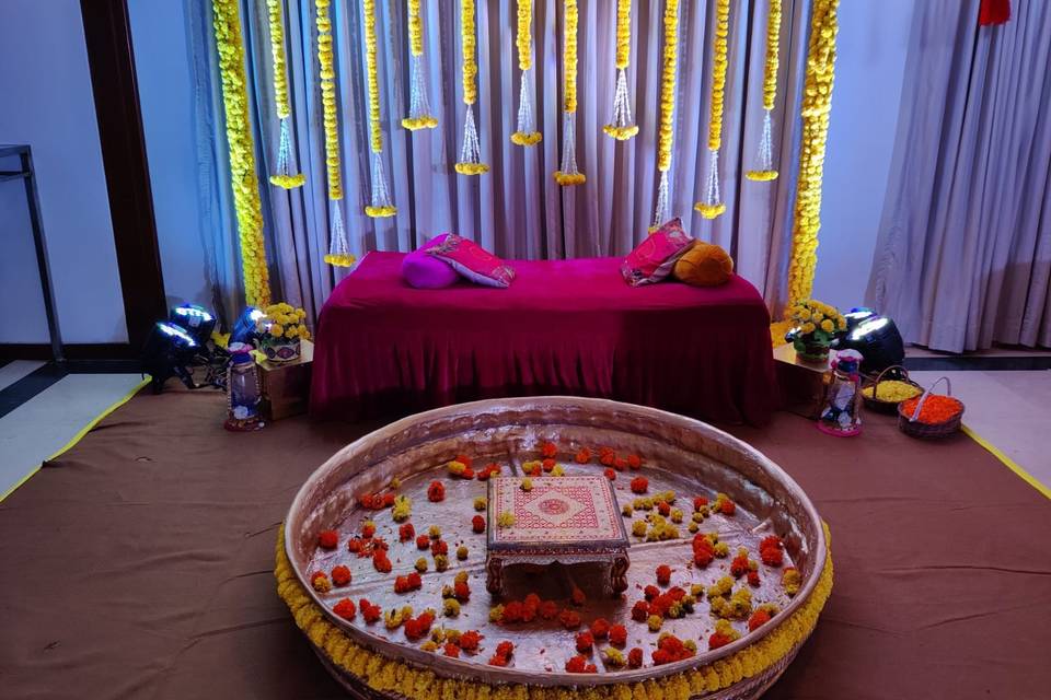 Haldi decor