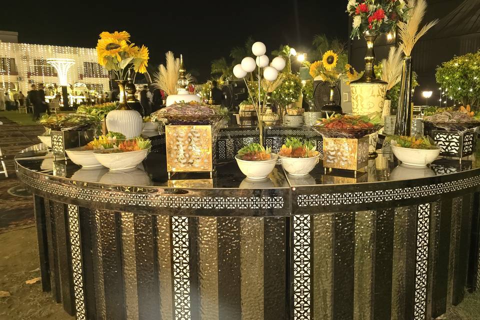 Catering setup