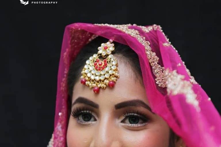 Bridal makeup