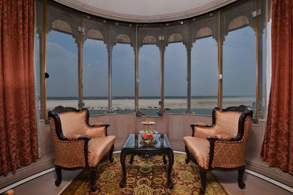 Ganges view from room