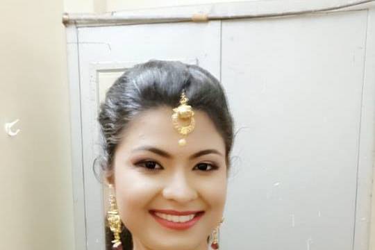 Bridal makeup