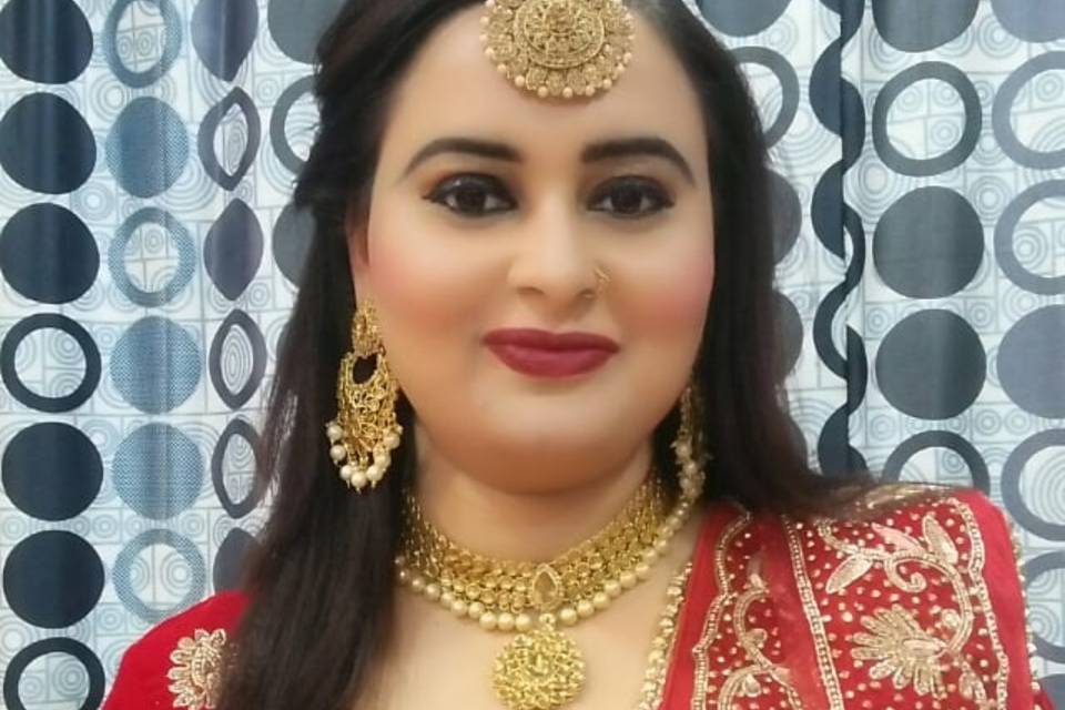 Bridal makeup