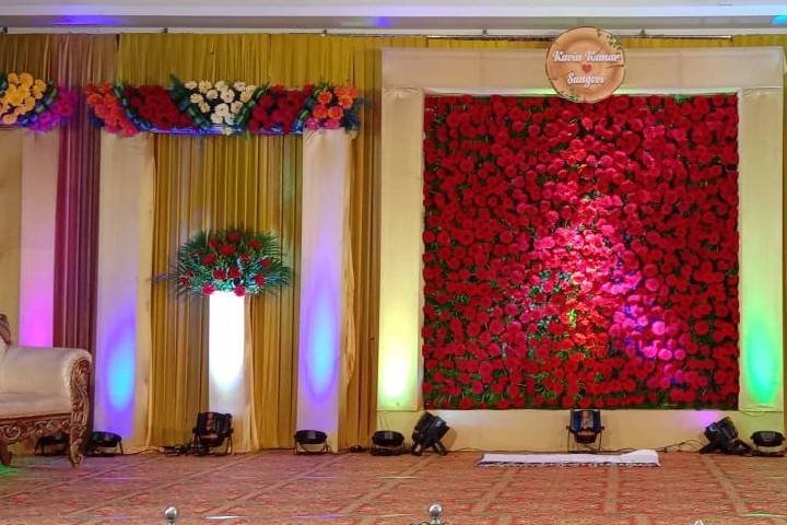 Flower wedding decoration