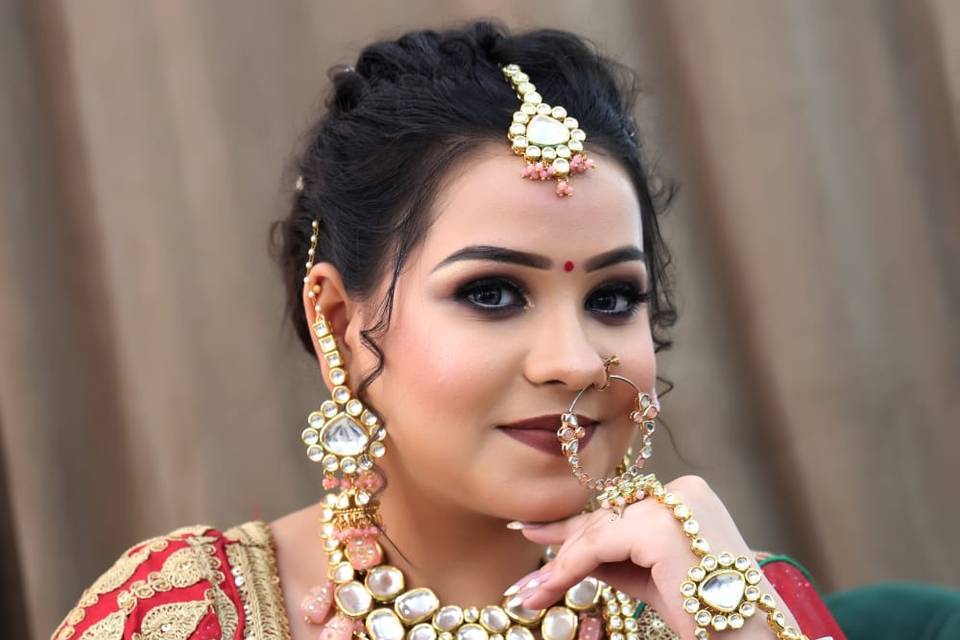 Bridal makeup