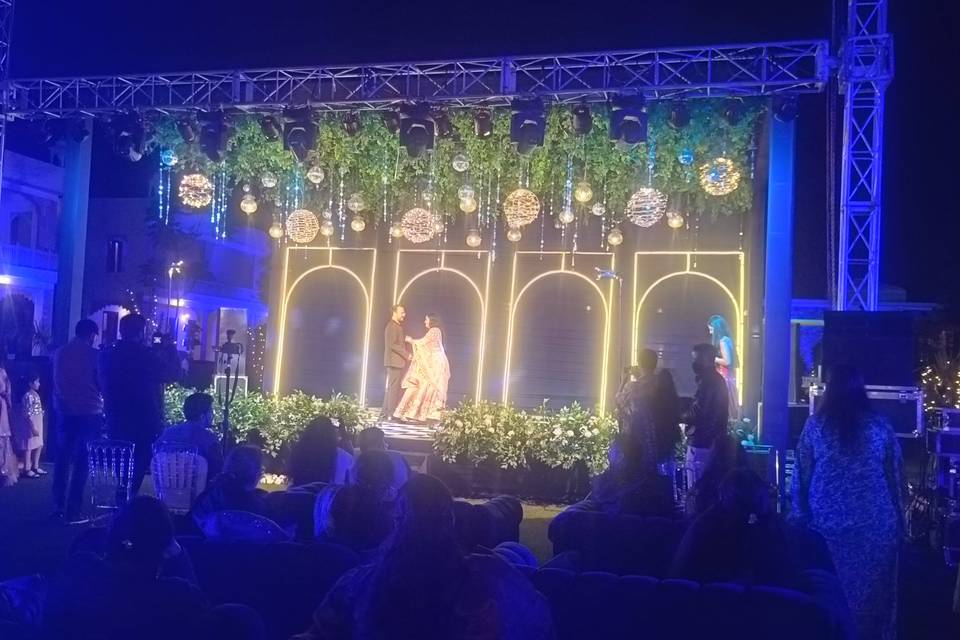 Sangeet stage