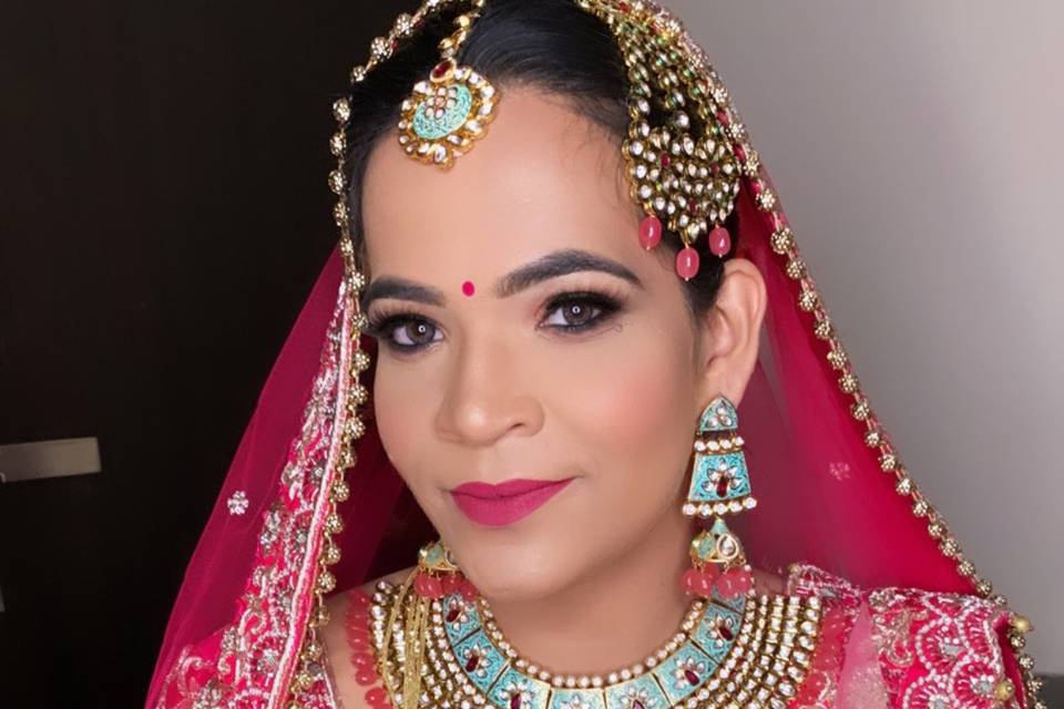 Bridal makeup