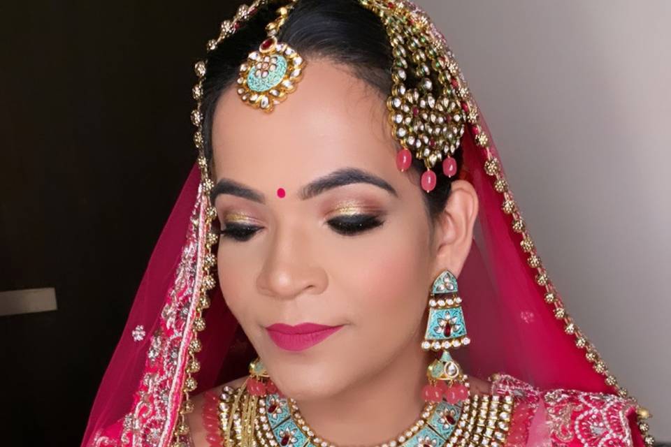 Bridal makeup