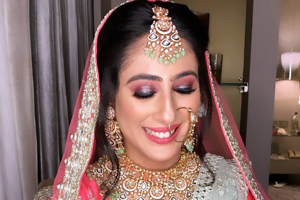 Bridal makeup