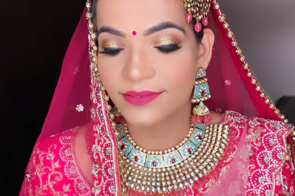 Bridal makeup