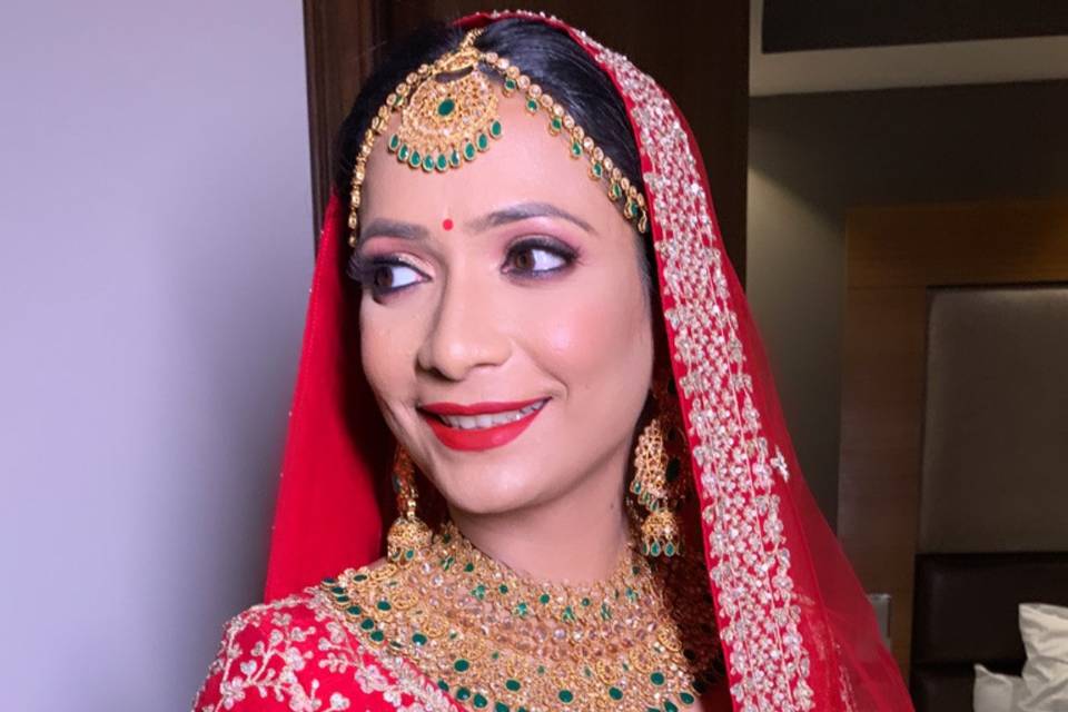 Bridal makeup