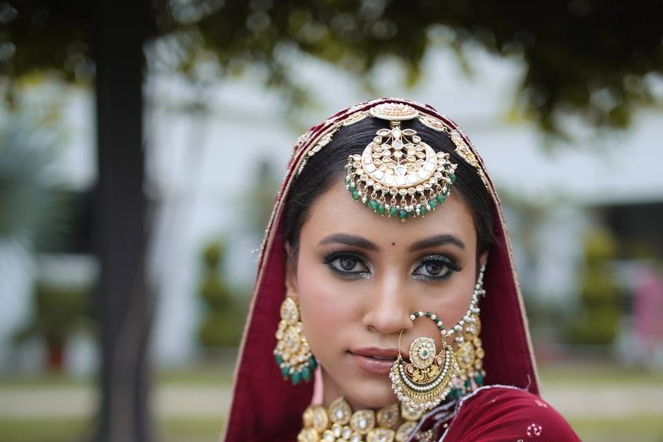 Bridal makeup