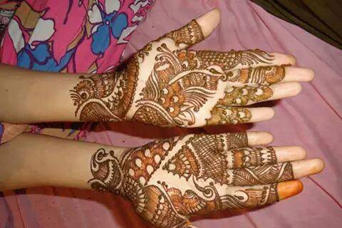 Mehndi art