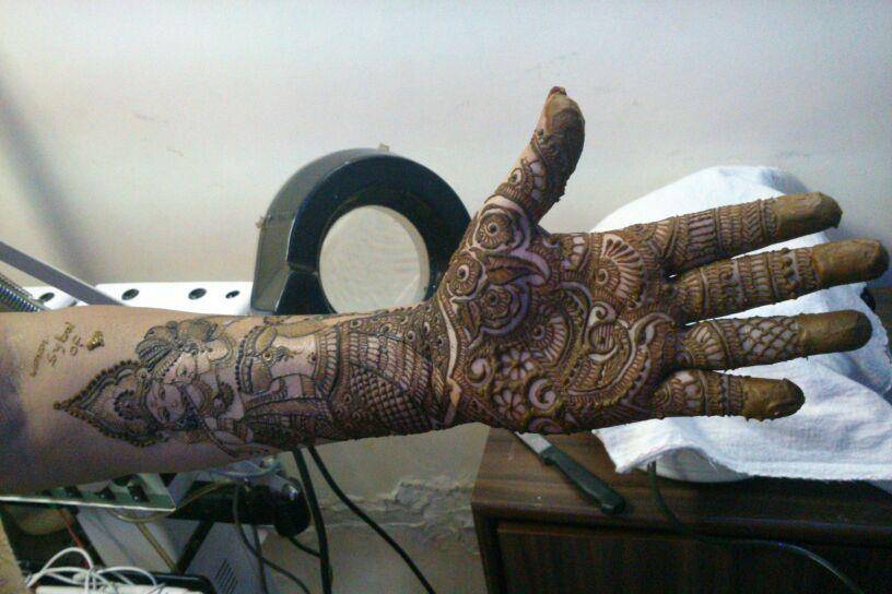 Bridal mehndi