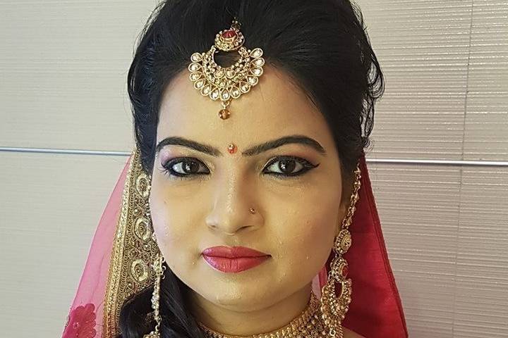 Bridal makeup