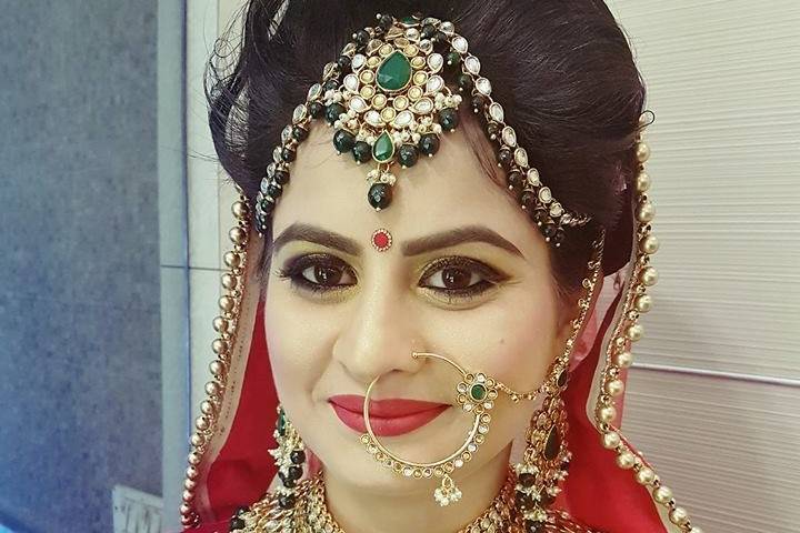 Bridal makeup