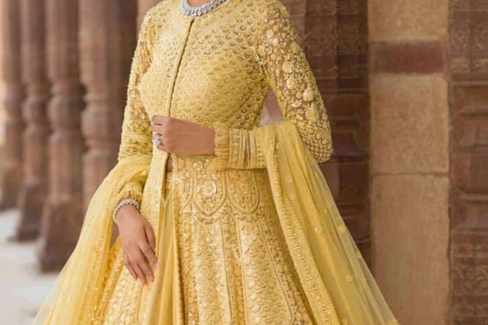 Bridal fashion wear