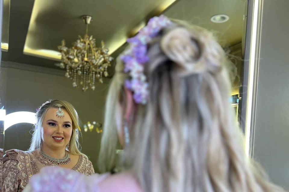 Bridal makeup