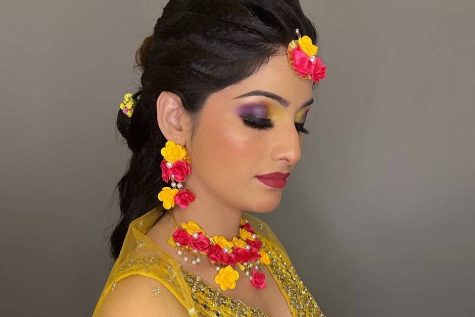 Bridal makeup