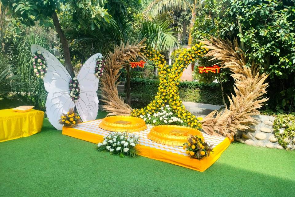 Haldi decor