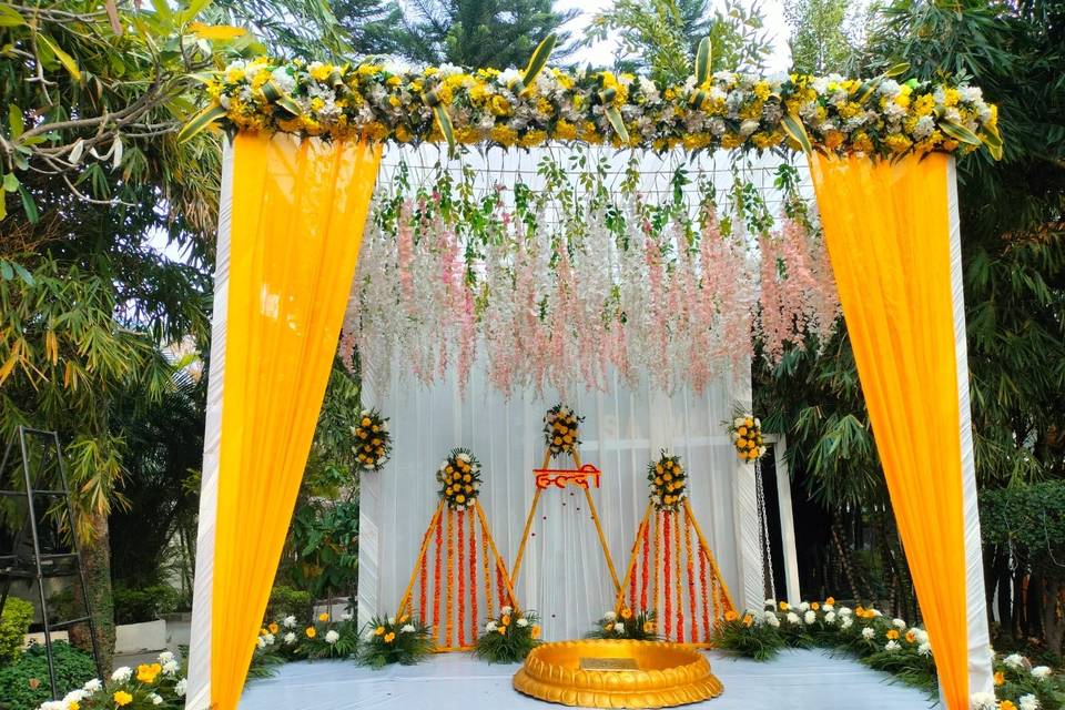 Haldi decor