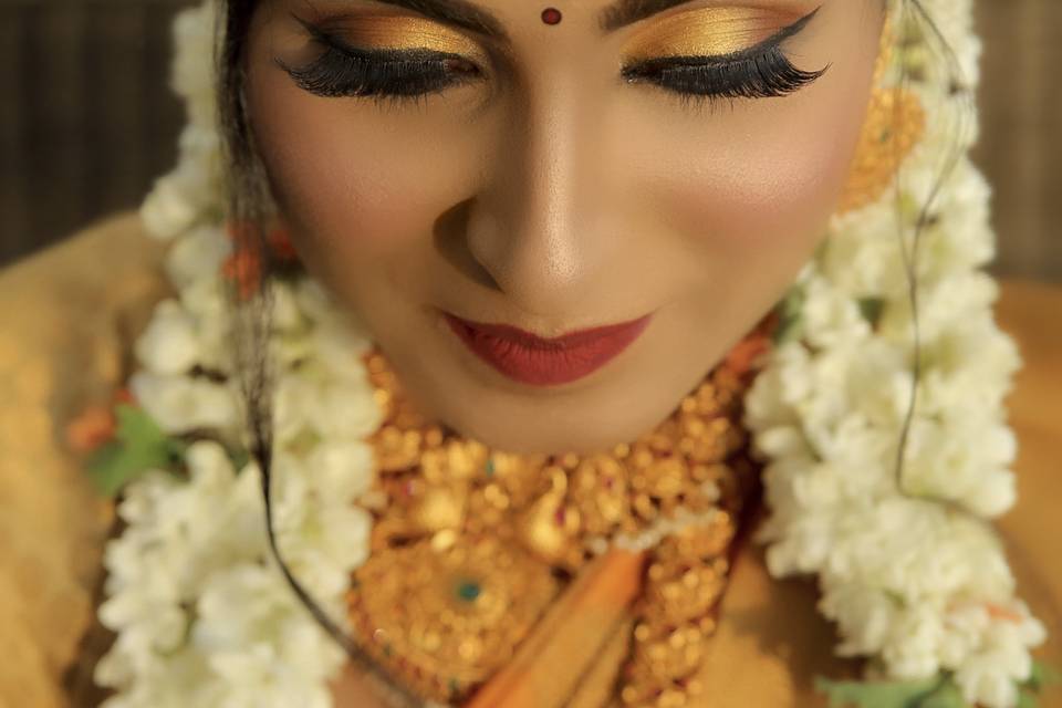 Bridal makeup