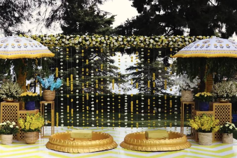Haldi decor