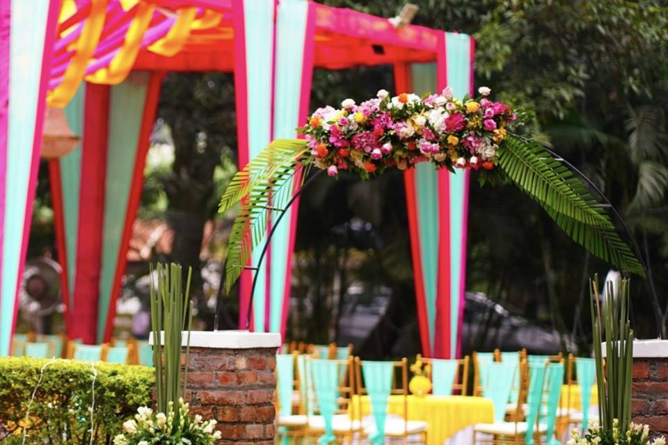 Gazebo decor