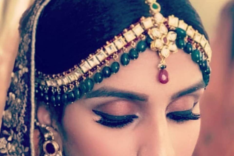 Bridal look