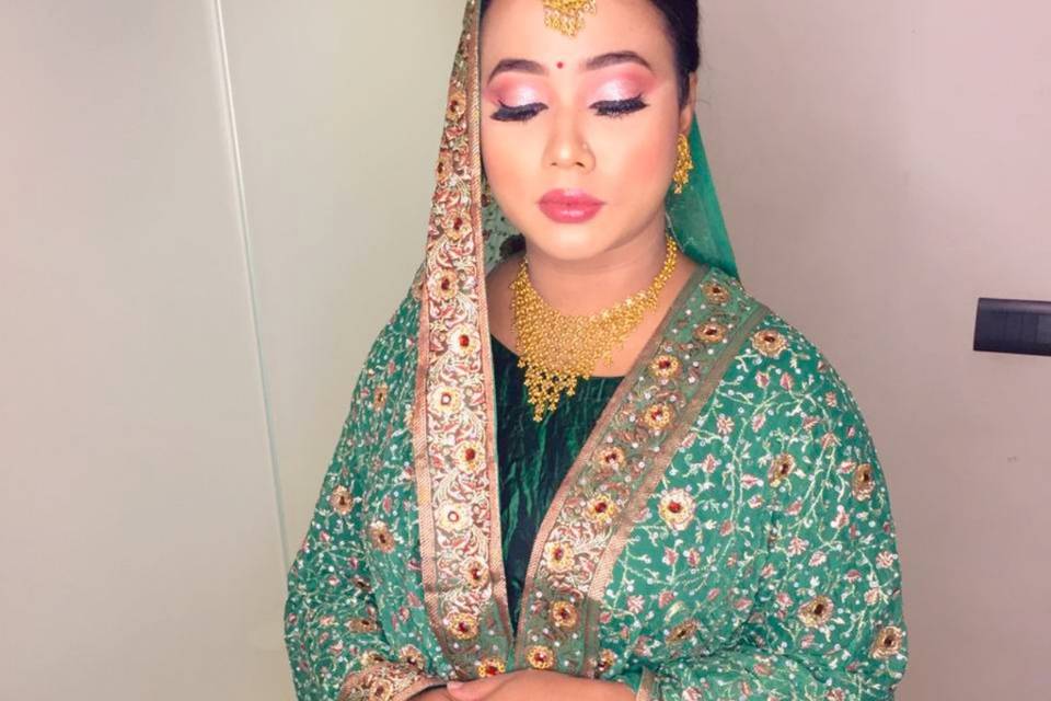 Bridal makeup