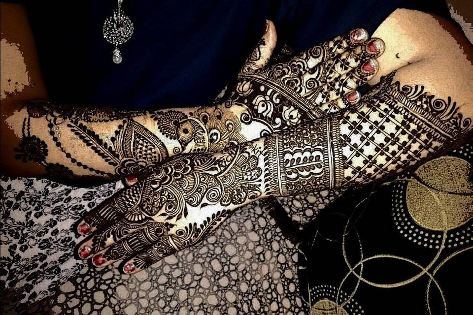 Designer mehndi